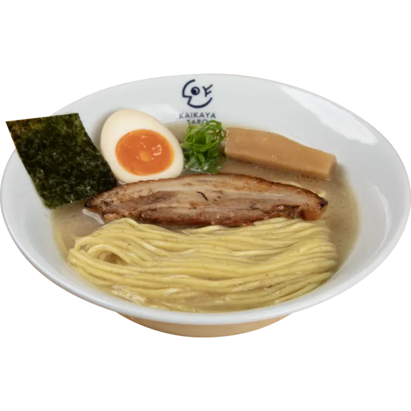 開花屋の白湯らぁめん　塩味