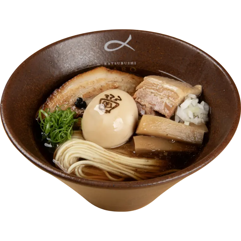 かつぶし太郎の中華そばグランデ醤油味